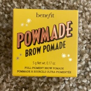 Benefit POWmade Brow Pomade in Yellow Box Color 4.5 Neutral Deep Brown